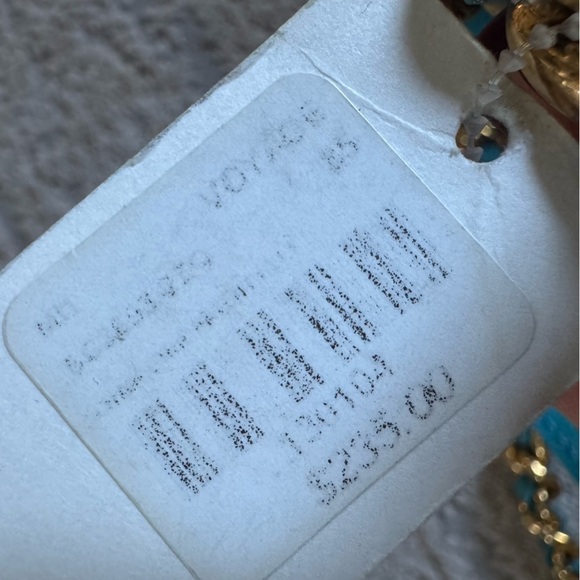 Miu Miu Gold Chain Braided Belt in teal Patent leather 
Small new main image 8